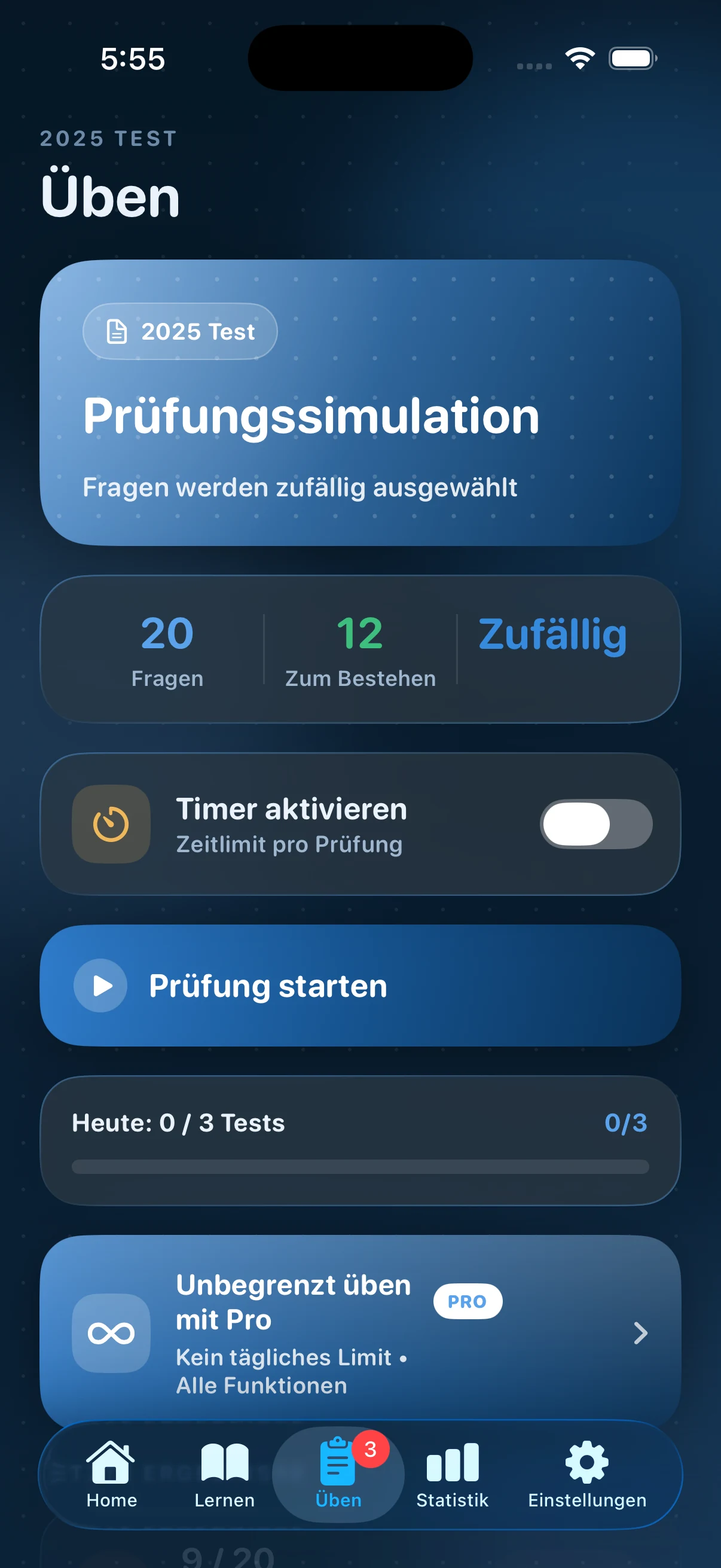 US Einbürgerungstest 2026 iPhone screenshot mock exam